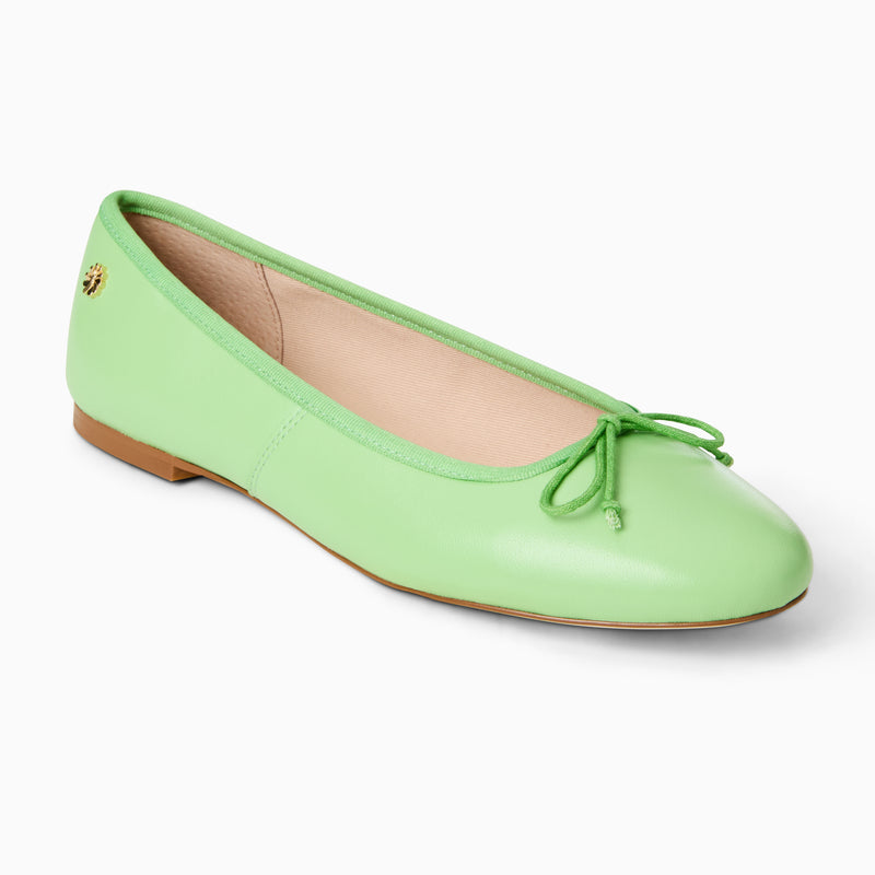 Bettie Leather Ballet Flat