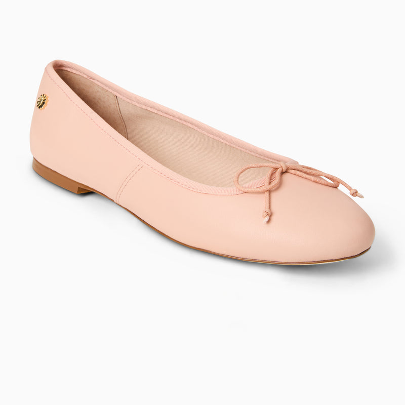 Bettie Leather Ballet Flat
