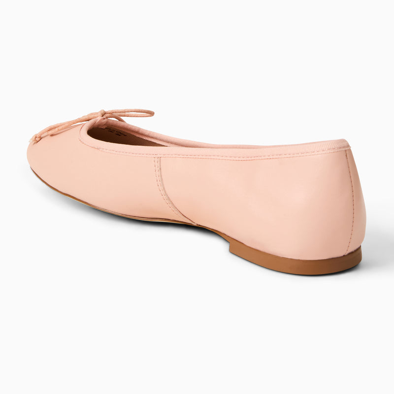 Bettie Leather Ballet Flat