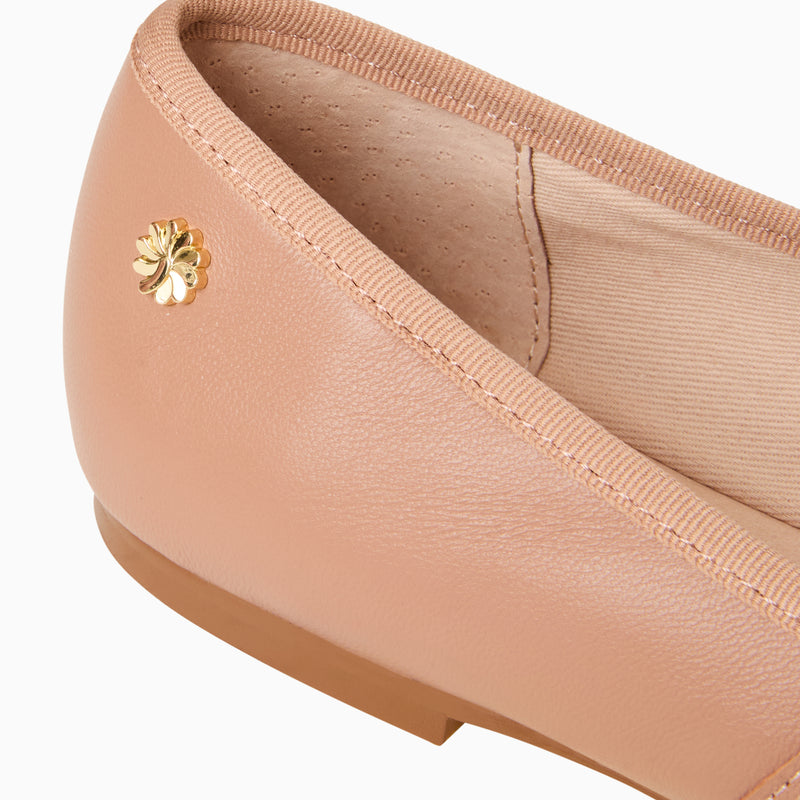Bettie Leather Ballet Flat