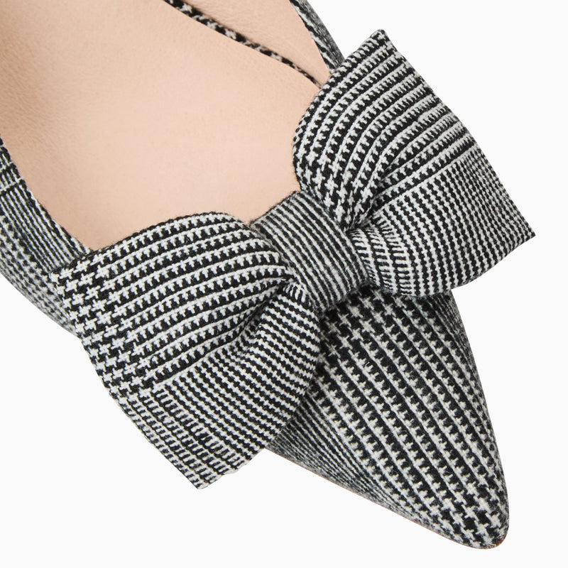 Maclean Fabric Bow Slingback Heel