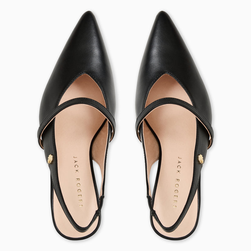 Blythe Leather Slingback Heel