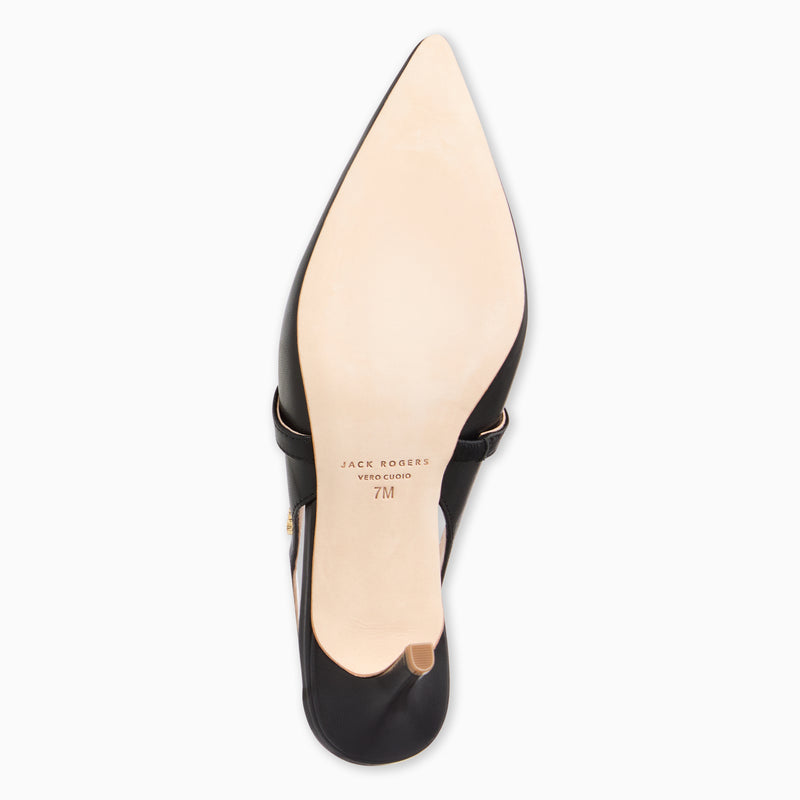 Blythe Leather Slingback Heel
