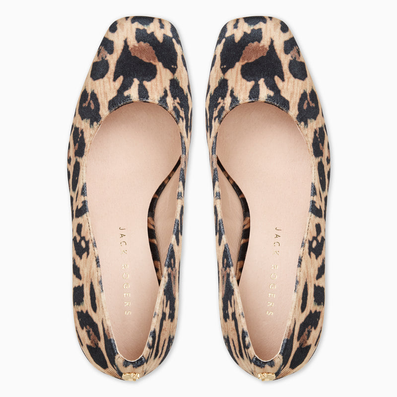 Lenora Fabric Pump Heel