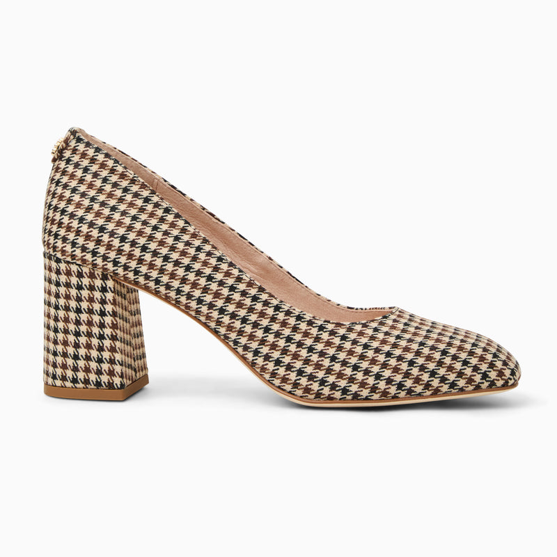 Lenora Fabric Pump Heel