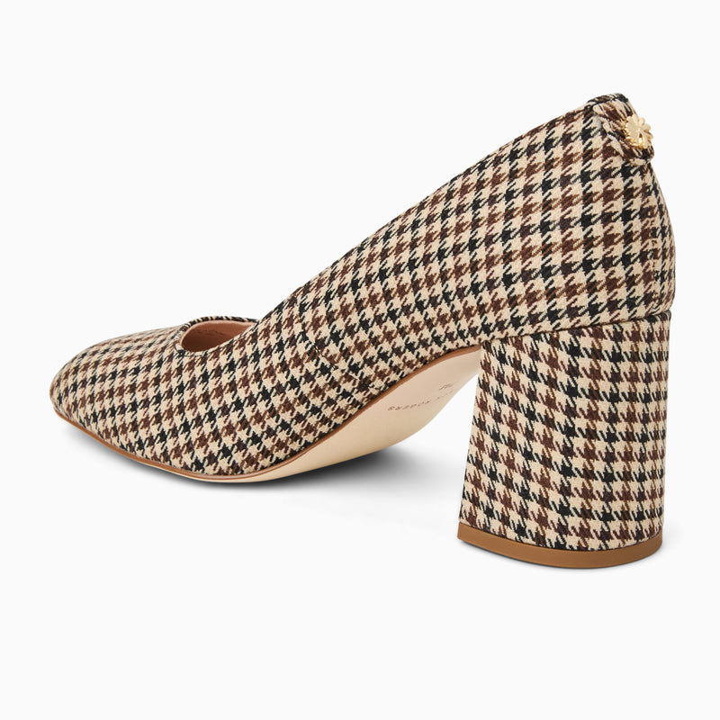 Lenora Fabric Pump Heel