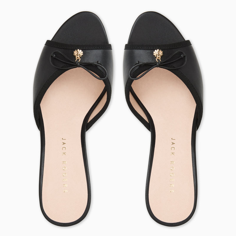 Velma Leather Mid Heel