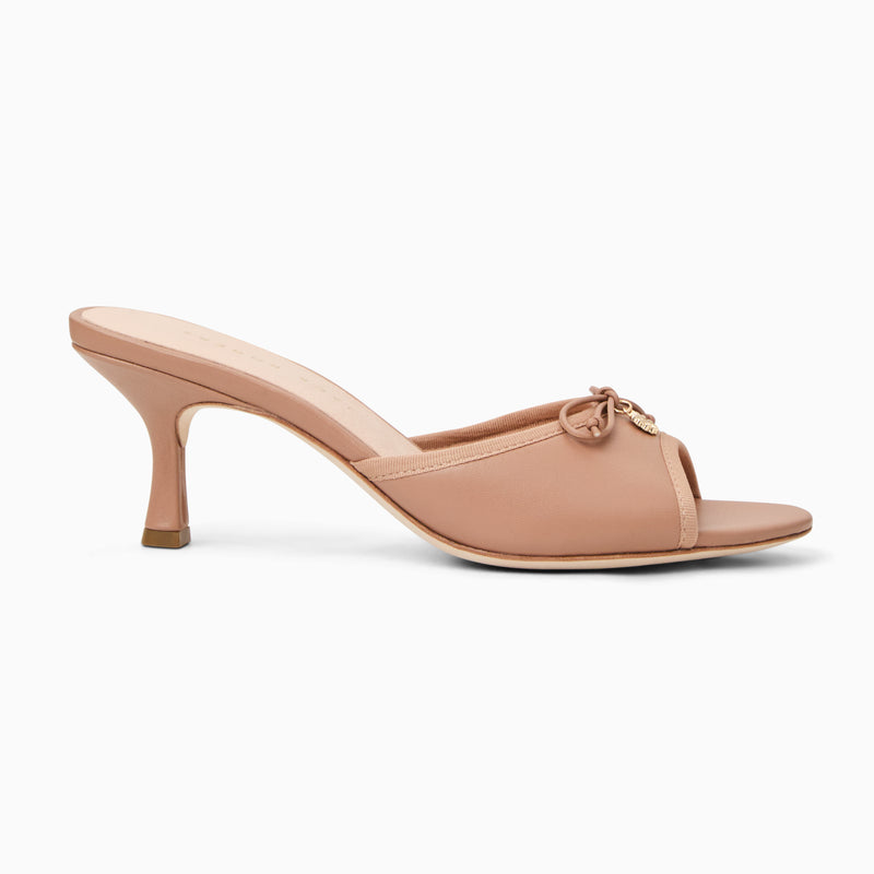 Velma Leather Mid Heel