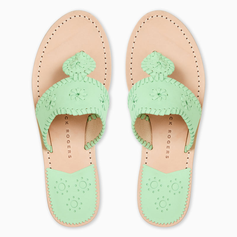 Jacks Leather Flat Sandal