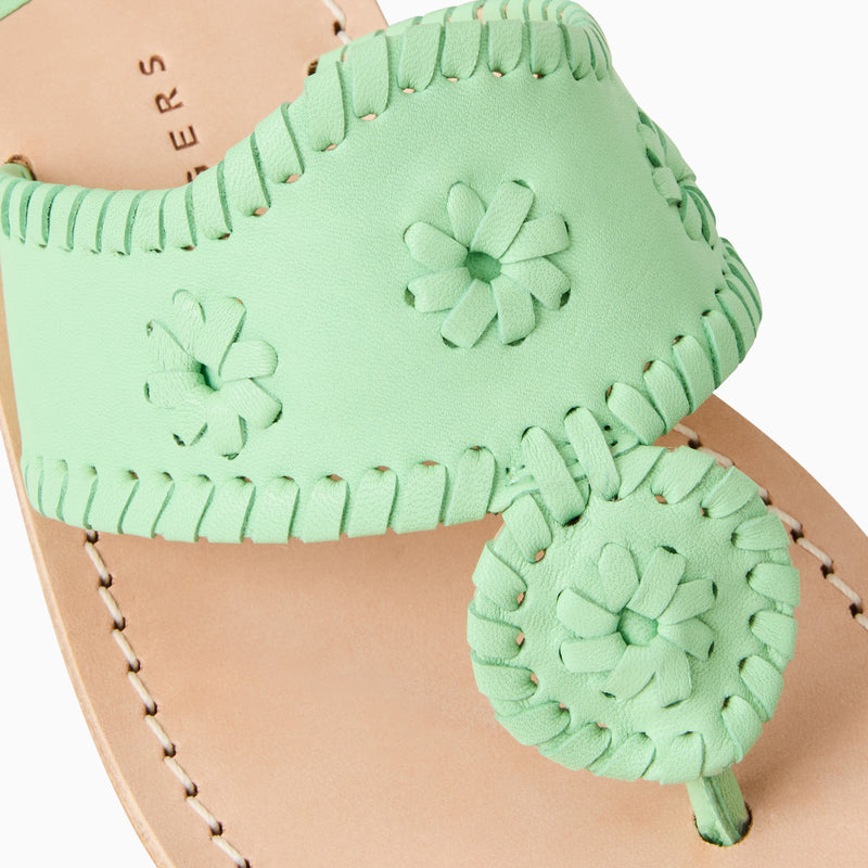 Jacks Leather Flat Sandal