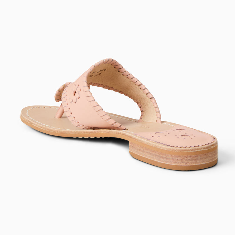 Jacks Leather Flat Sandal