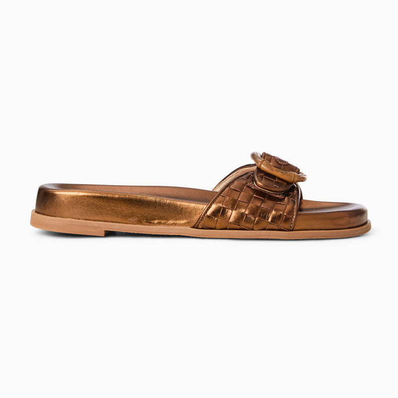 Essex Leather Comfort Slide
