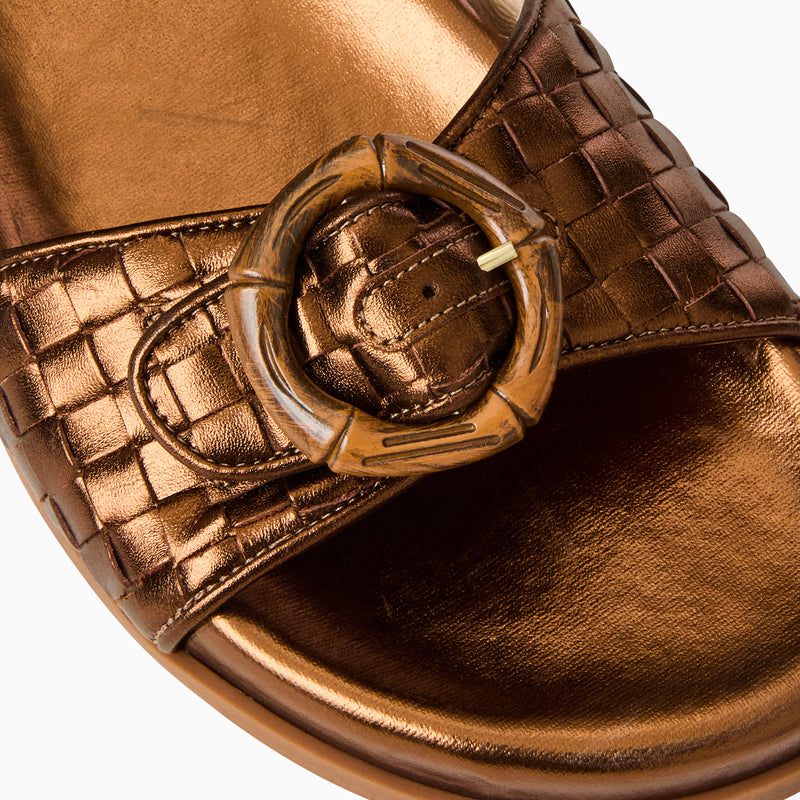 Essex Leather Comfort Slide