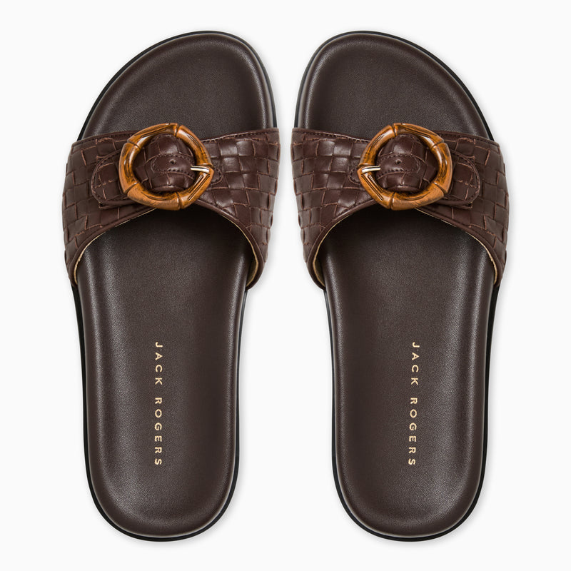 Essex Leather Comfort Slide