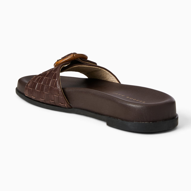Essex Leather Comfort Slide