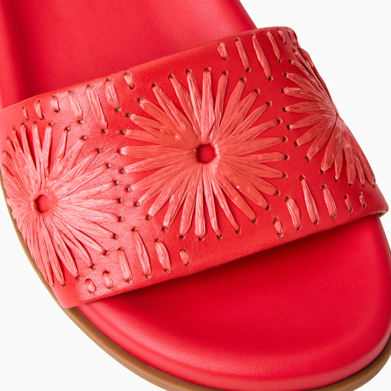 Somerset Leather Comfort Slide