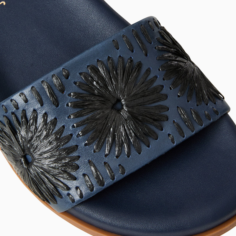 Somerset Leather Comfort Slide