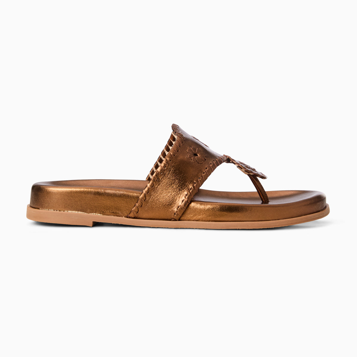Jack Rogers Jacks Sport Sandal in Metallic Bronze – Comfortable Leather ...