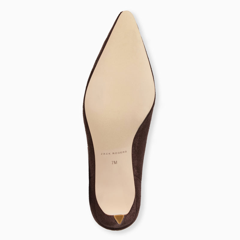 Charleston Stretch Kitten Heel Bootie
