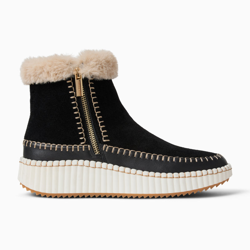 Janetta Suede Sneaker Bootie