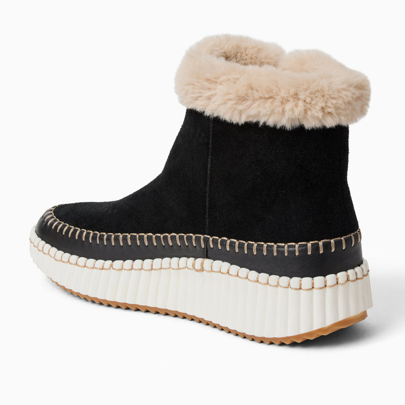 Janetta Suede Sneaker Bootie