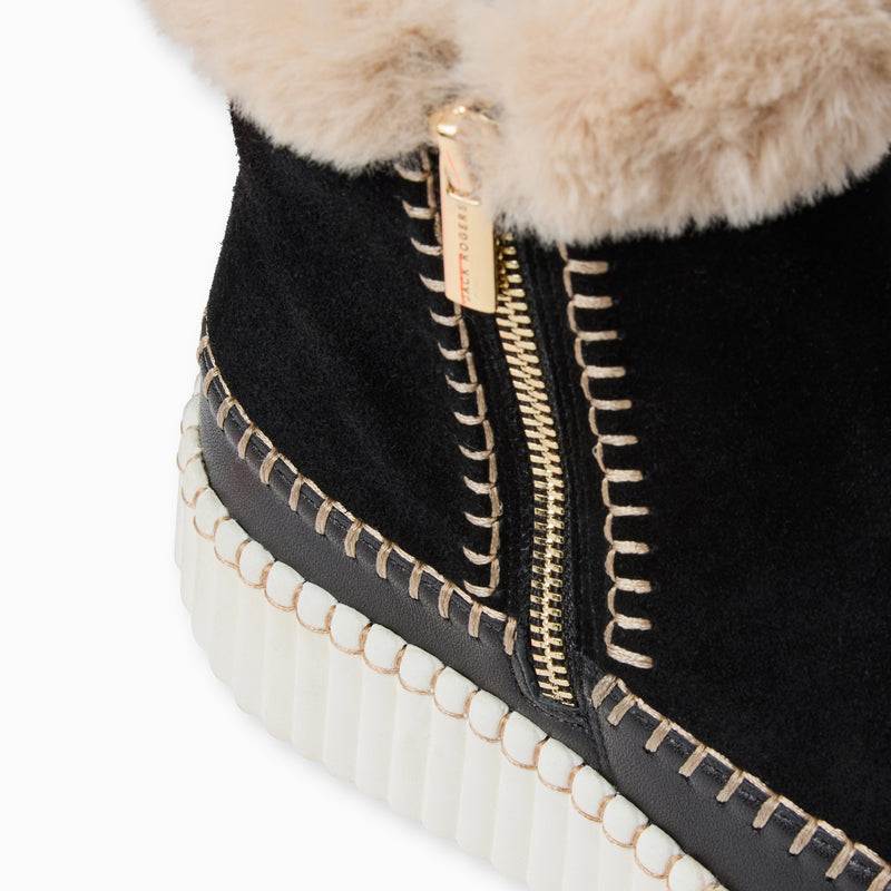 Janetta Suede Sneaker Bootie