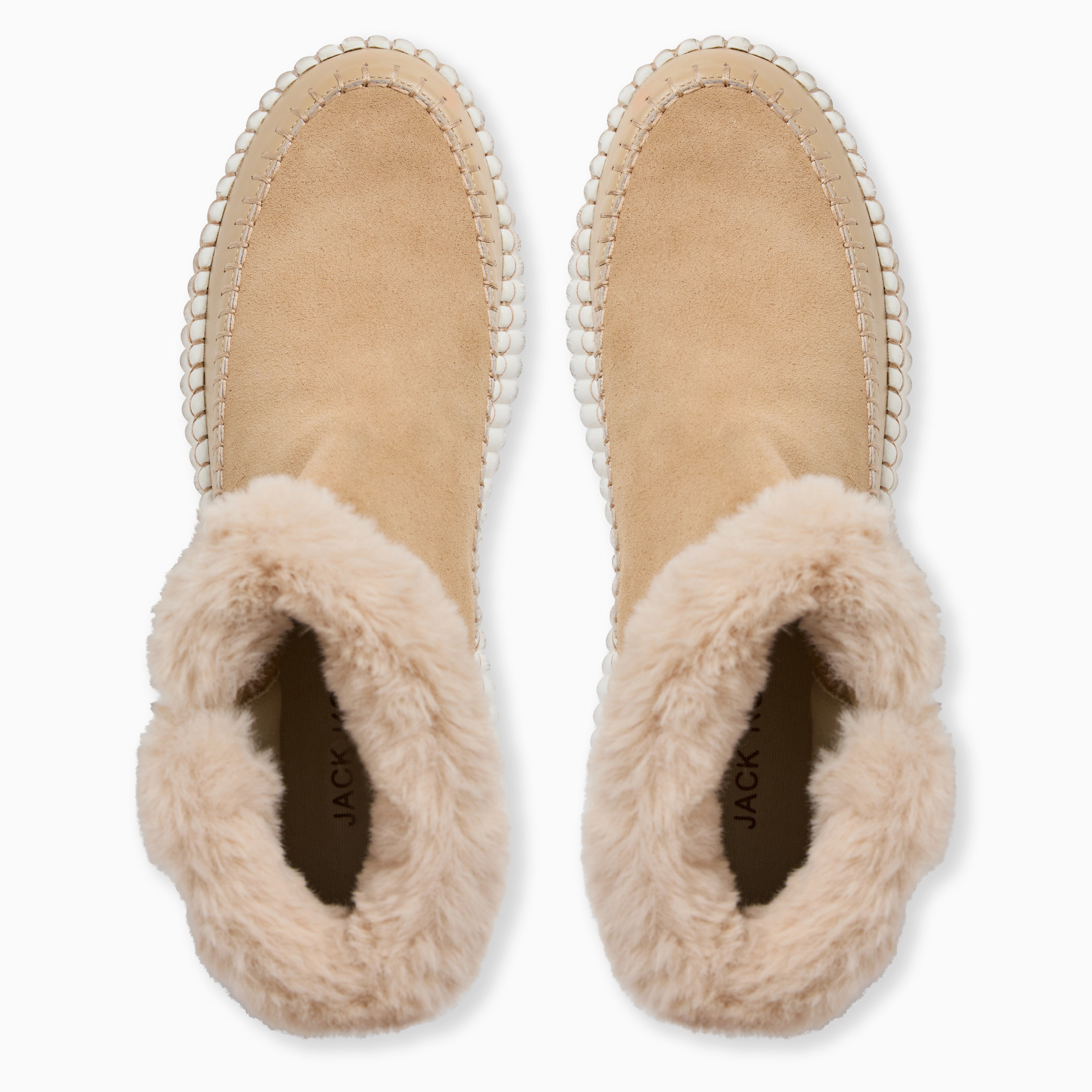 Jack Rogers Janetta Sneaker Bootie – Café au Lait Suede Suede