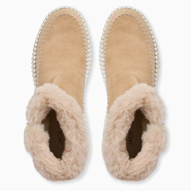 Janetta Suede Sneaker Bootie