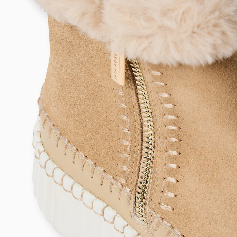 Janetta Suede Sneaker Bootie