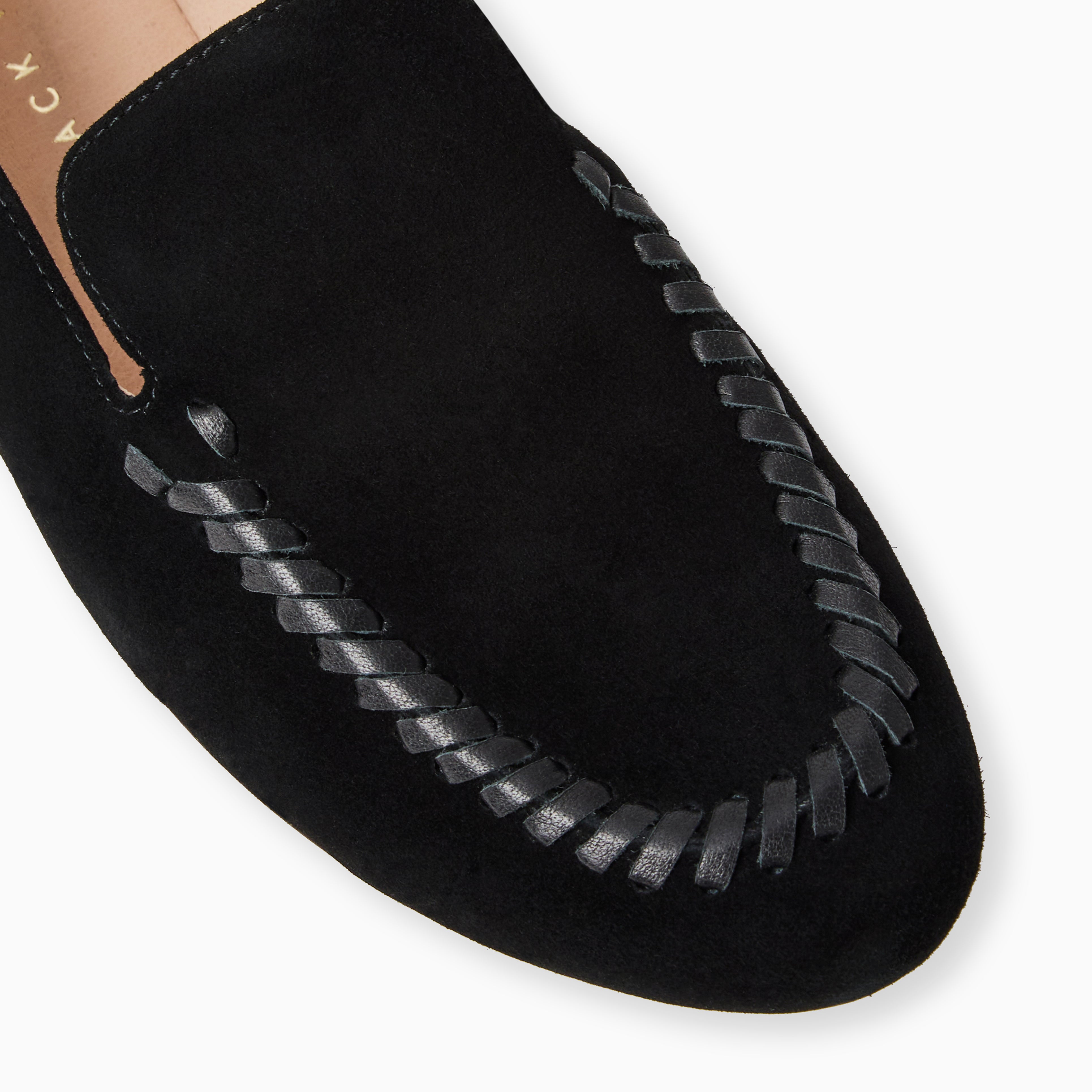 Jack Rogers Camden Suede Loafer – Black Slip-On Shoe – Jack Rogers USA