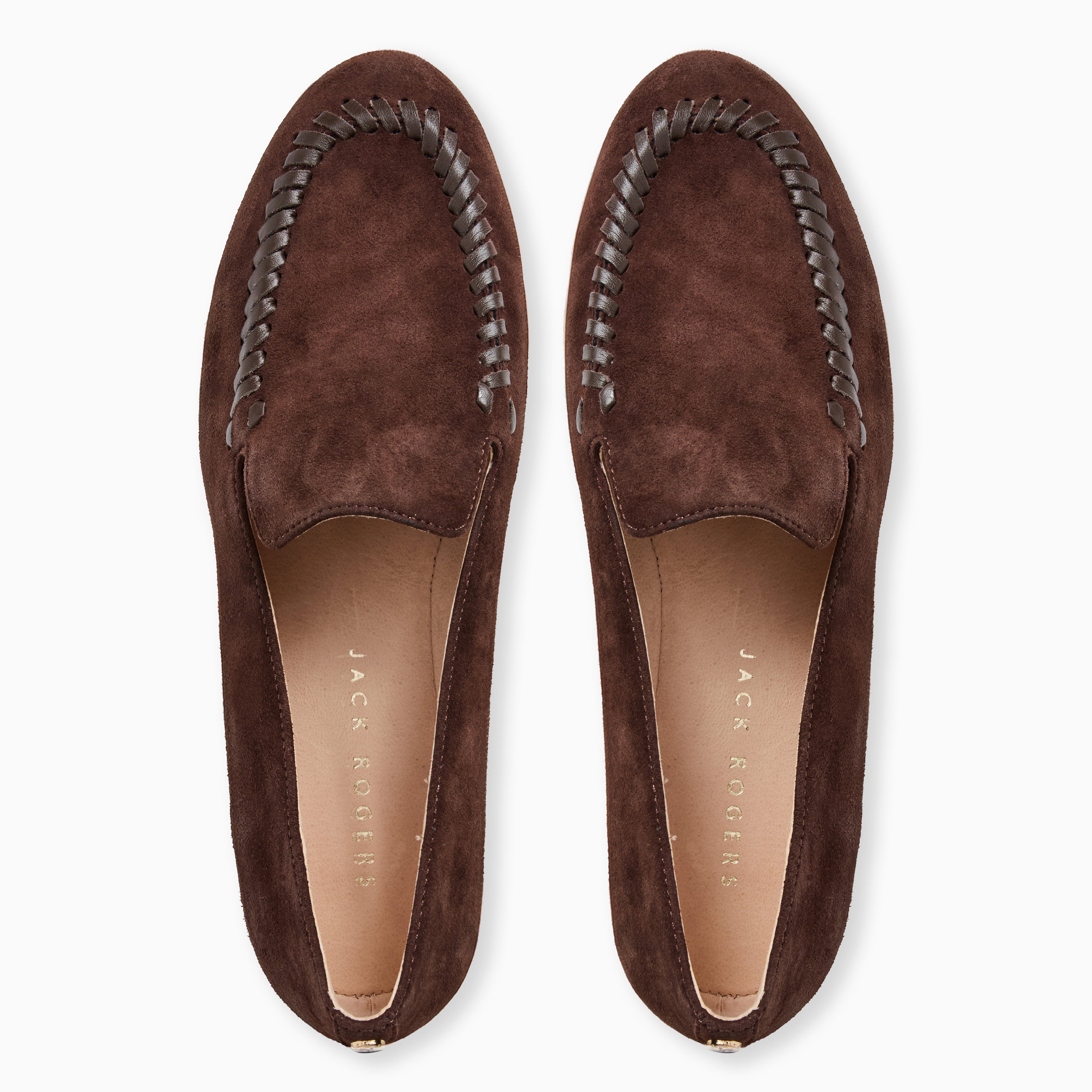 Jack Rogers Camden Suede Loafer – Hot Fudge Brown – Jack Rogers USA