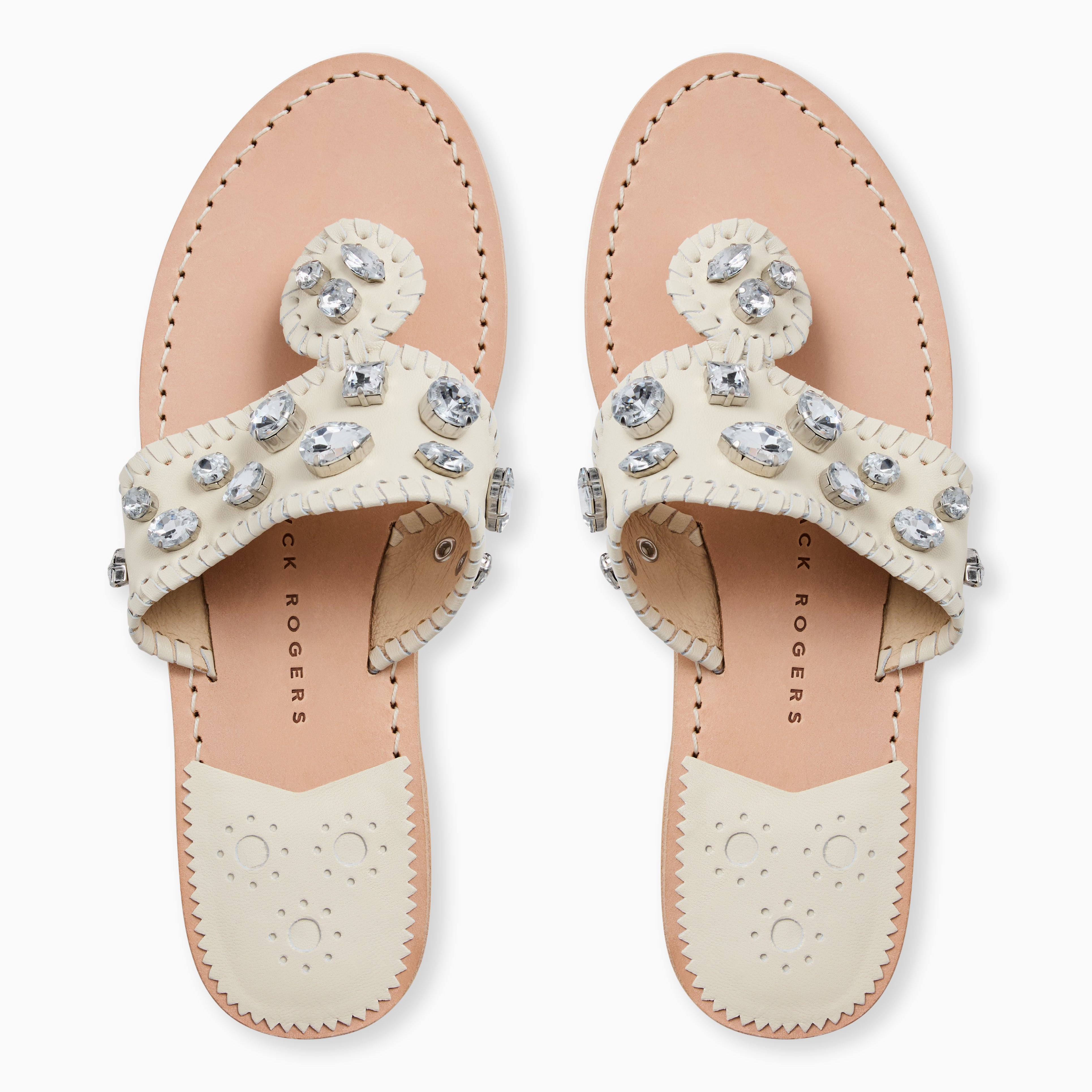 Jack Rogers シルバーサンダル 箱付き Jack Rogers シルバーサンダル 箱付き