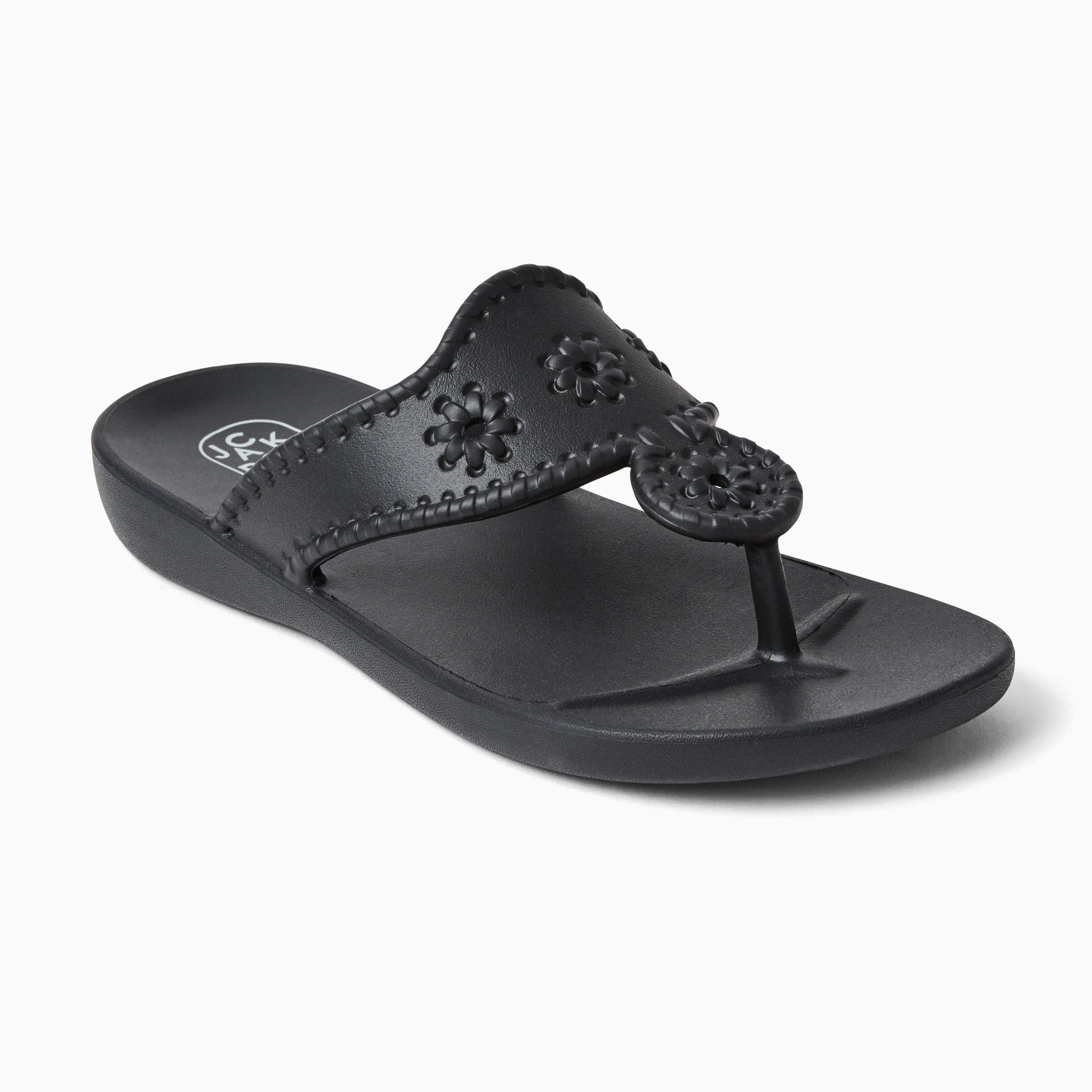 [SAEL!!] ★Jack Rogers Susie★ サンダル Jack Rogers Susie Sandal in Midnight & Black – Chic Black