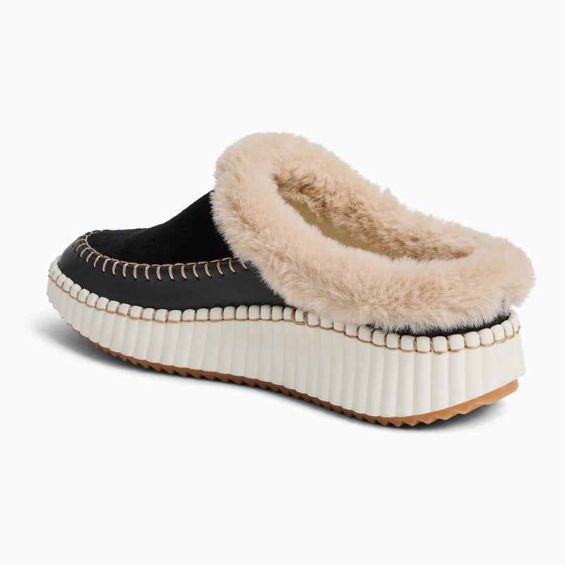 Jolie Suede Slip-On Platform Sneaker Clog