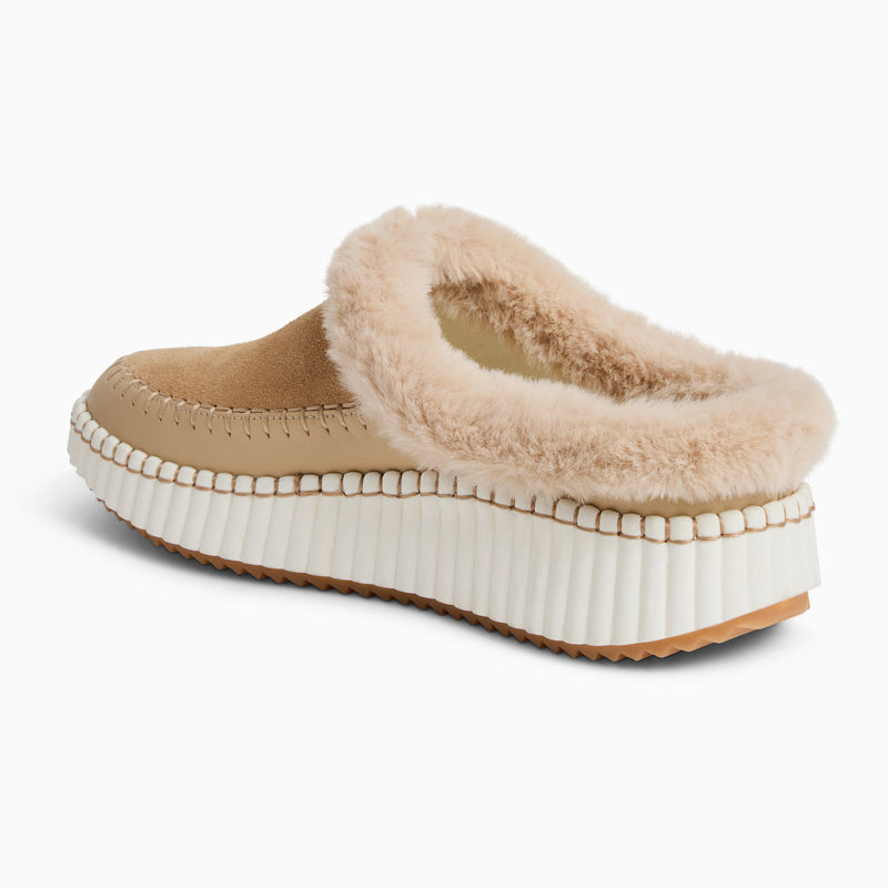 Jolie Suede Slip-On Platform Sneaker Clog