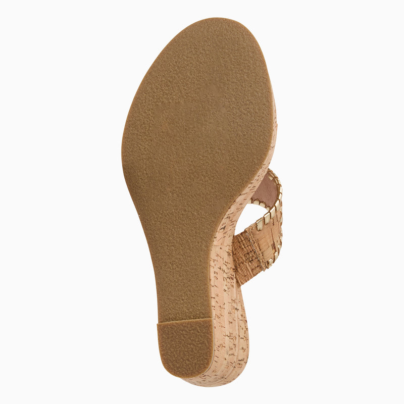 Jacks Cork High Heel Wedge
