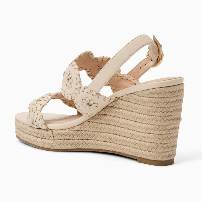 Laurin Leather High Heel Wedge