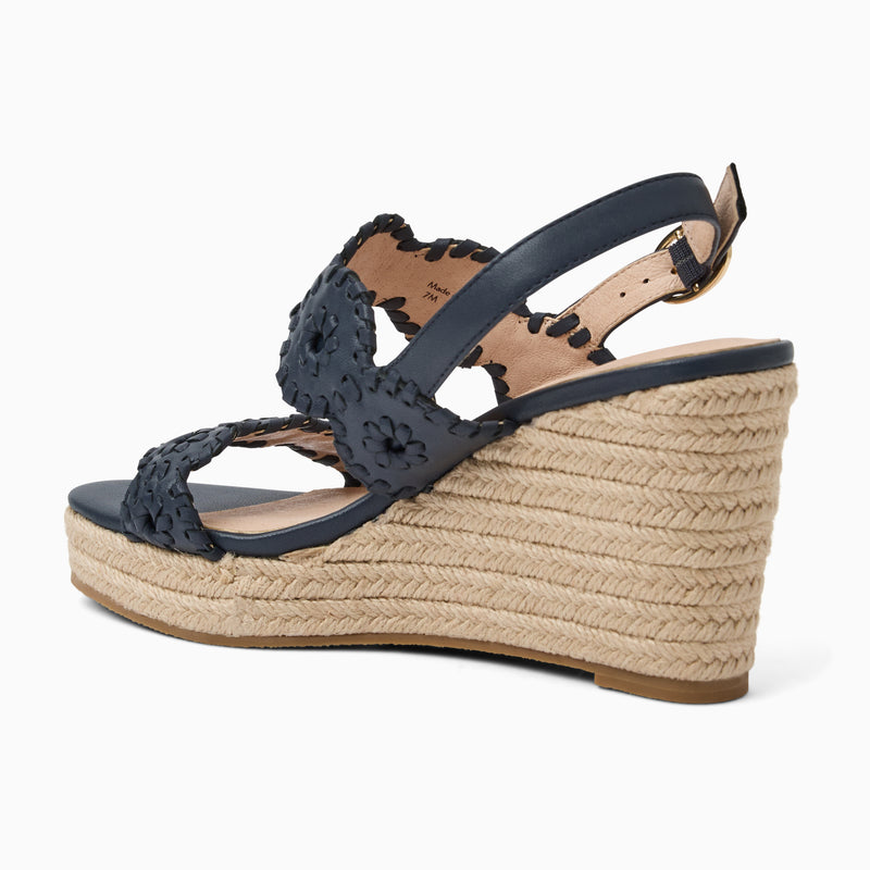 Laurin Leather High Heel Wedge