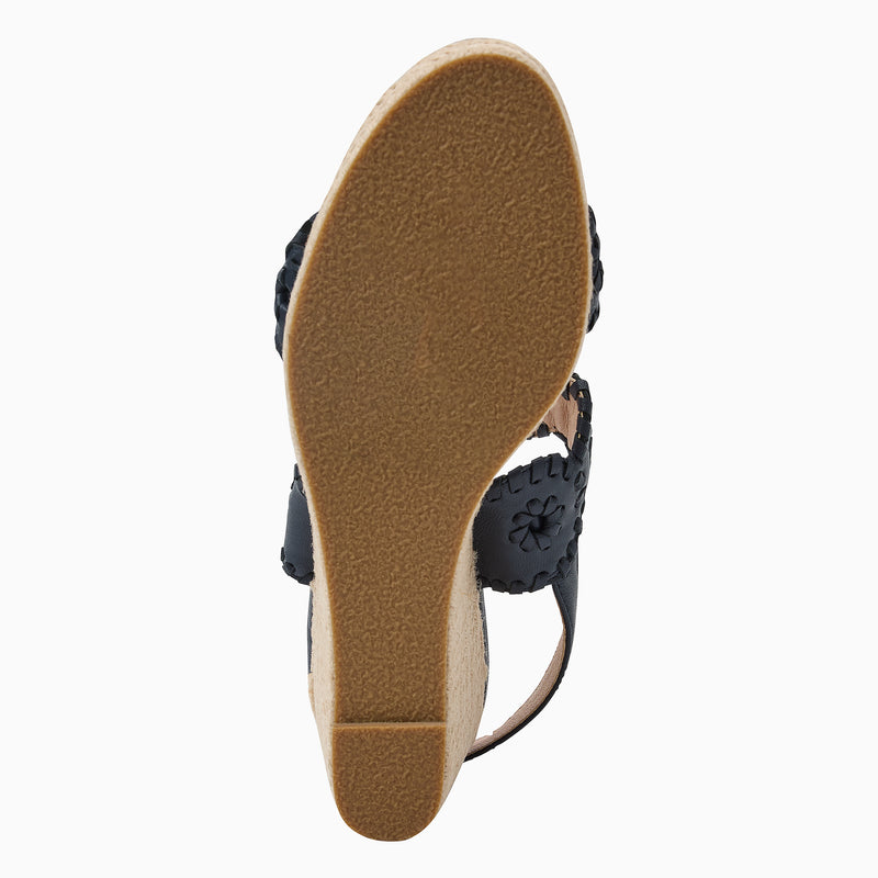 Laurin Leather High Heel Wedge