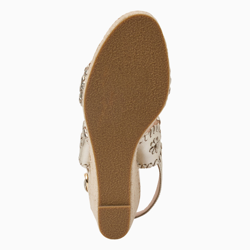 Laurin Leather High Heel Wedge