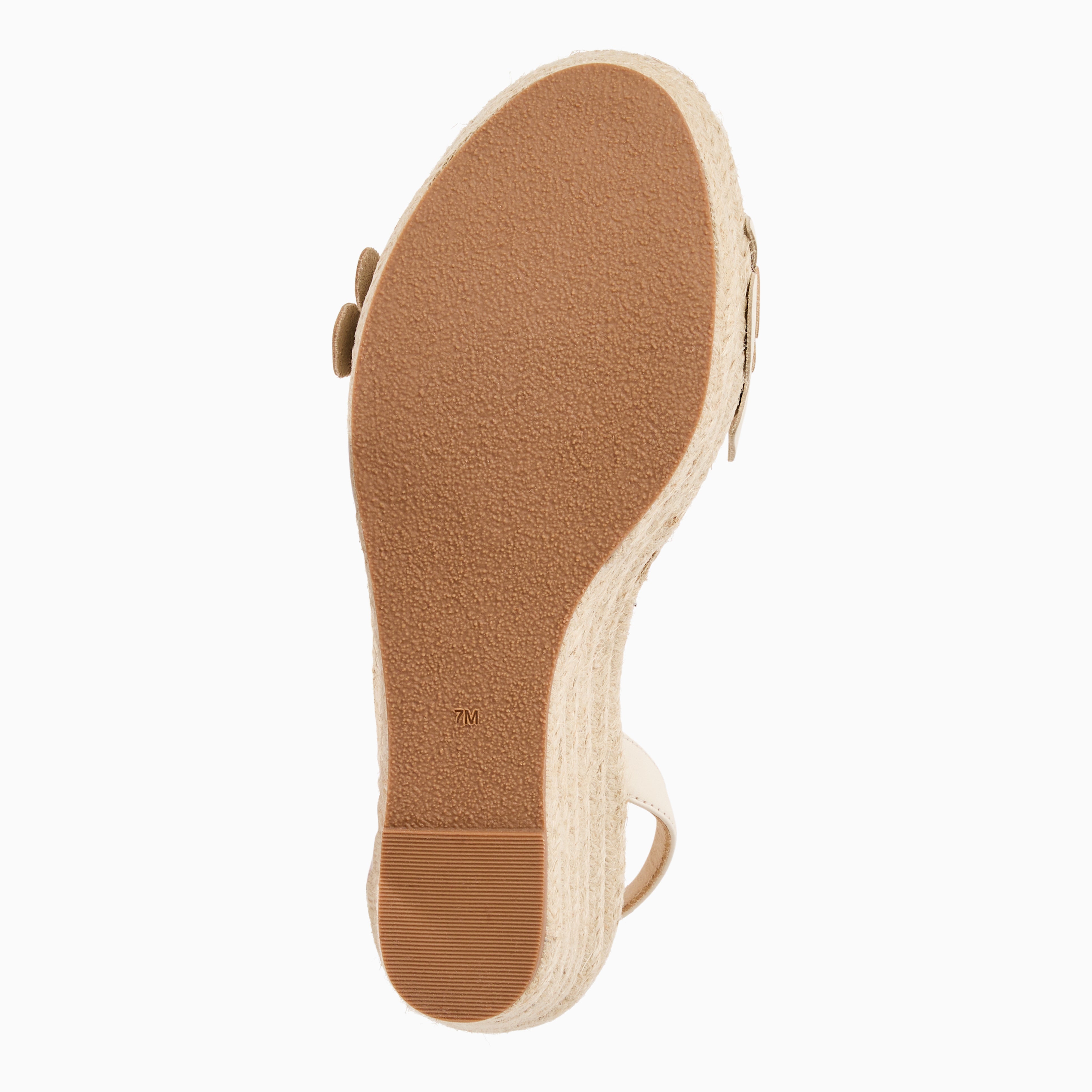 Jack Rogers Talahi — Ivory and Platinum Wedge Heels – Jack Rogers USA