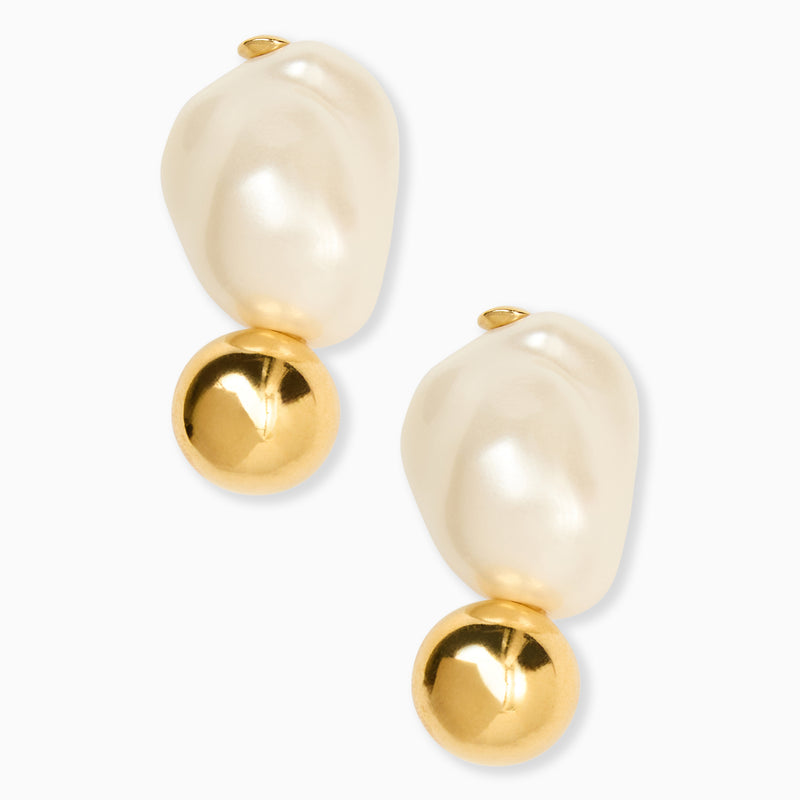 Sophia Italian Gold-Plated Earrings