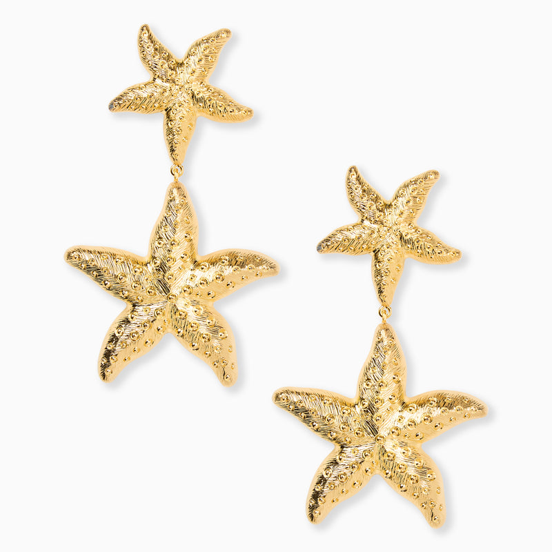 Kaley Italian Gold-Plated Earrings