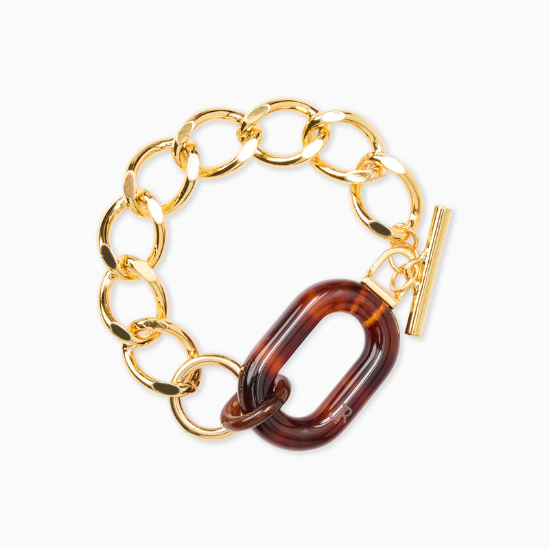 Gina Italian Gold-Plated Bracelet