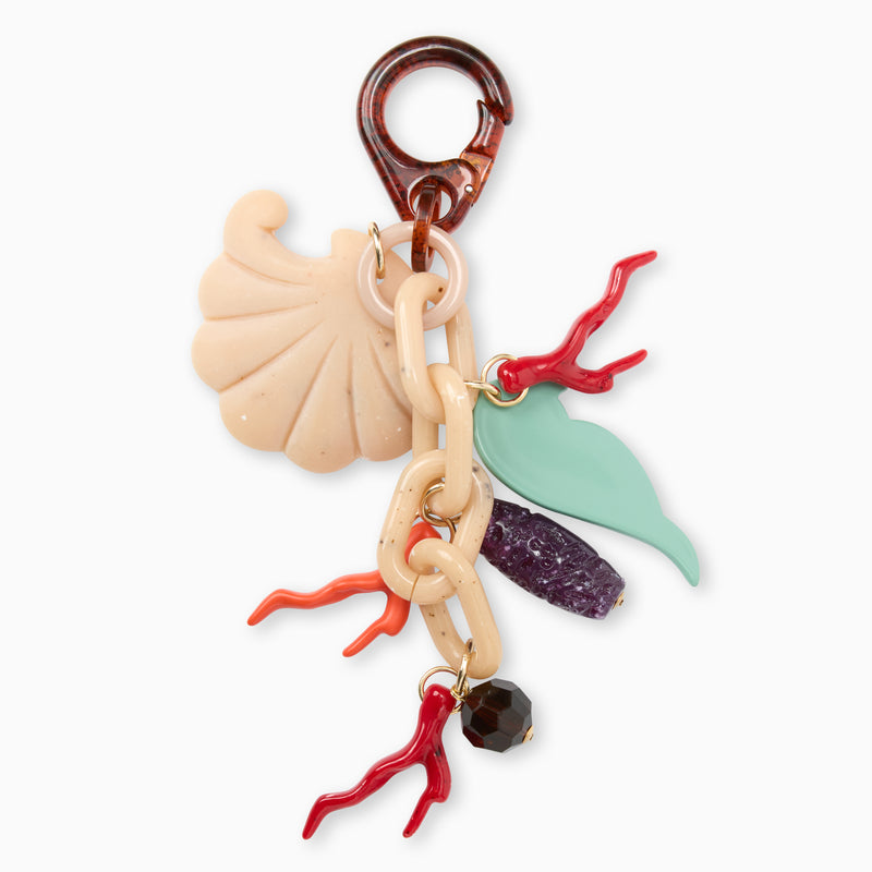 Matilde Italian Tropical Parrot Bag Charm