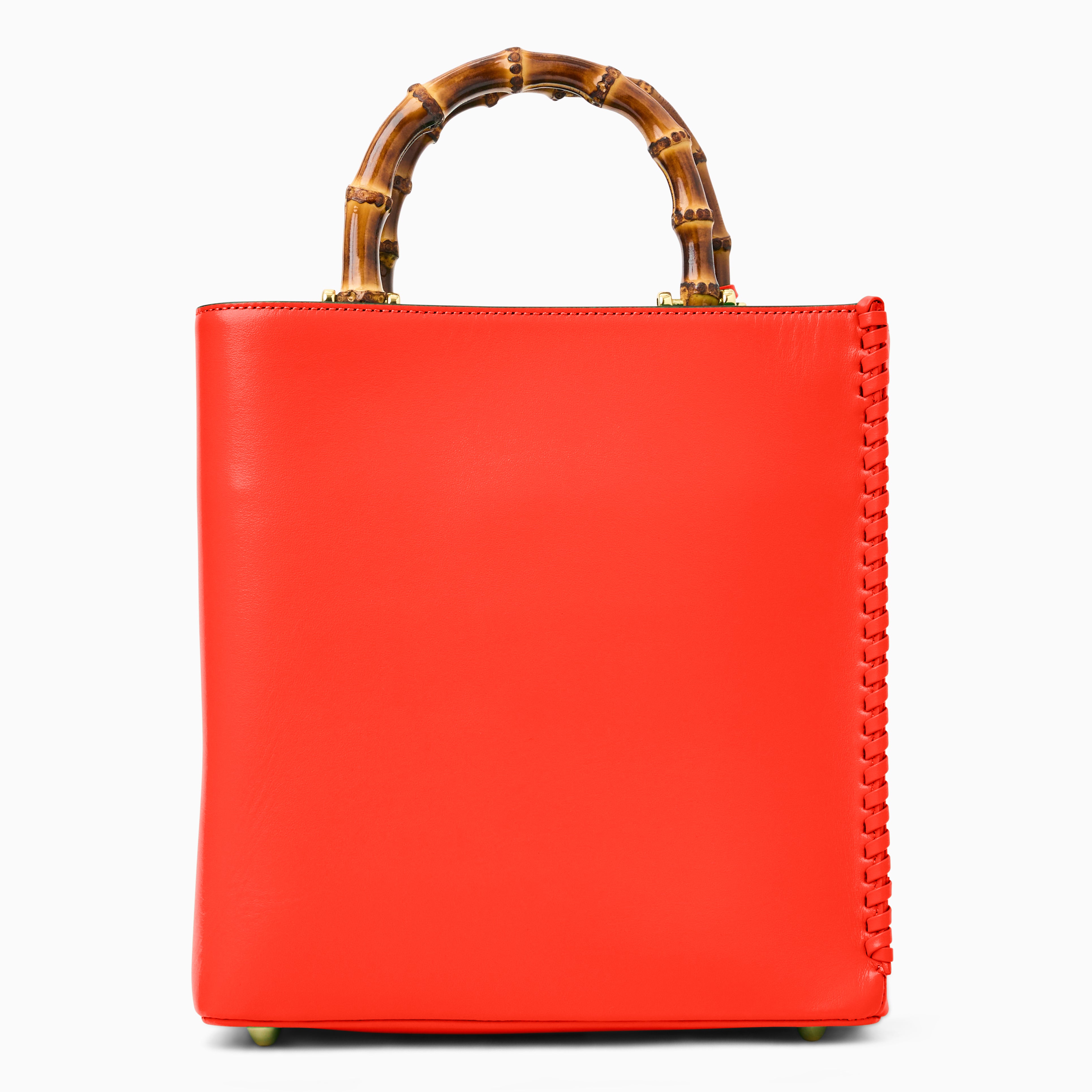 Jack Rogers Lucianna Tote — Coral Italian Leather – Jack Rogers USA