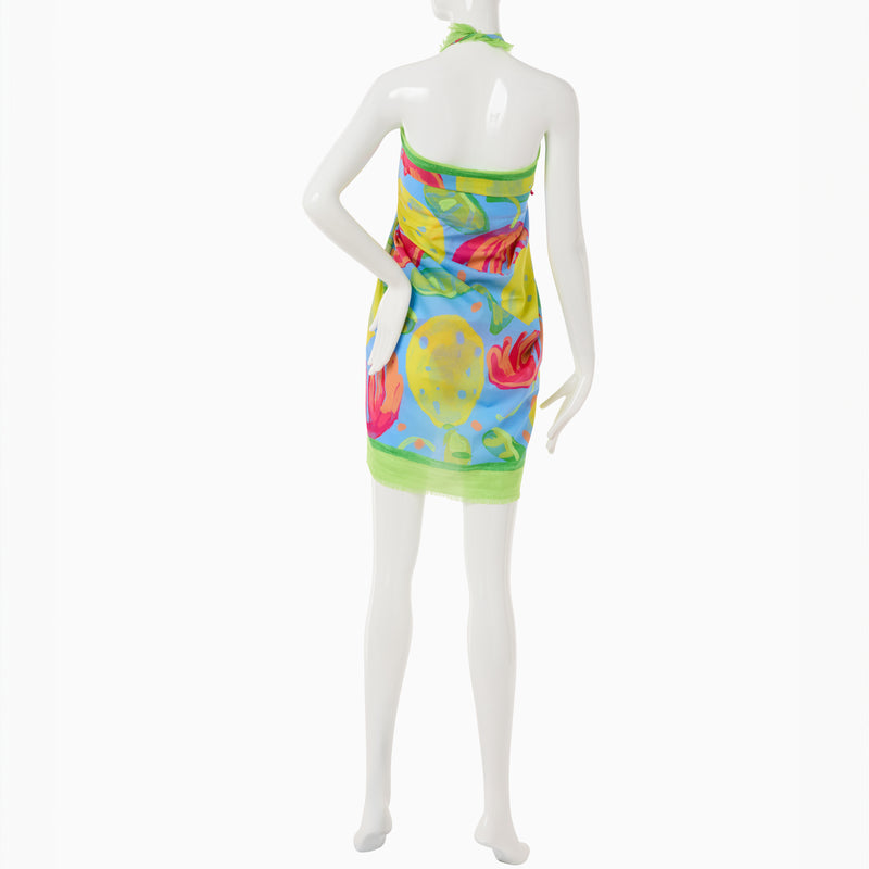 Jacks Italian Cotton Hibiscus Pareo