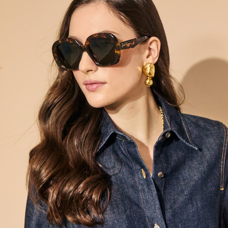 Stella Italian Gold-Plated Earrings