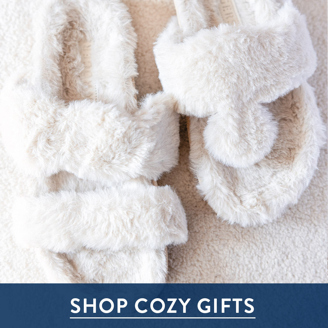 cozy and comfort! slippers for everyone on your list!
