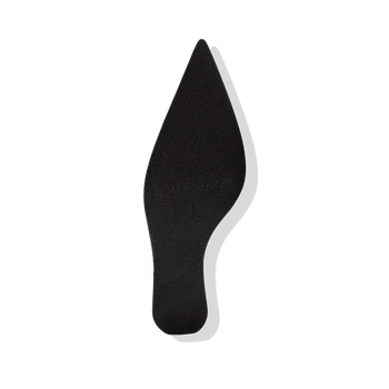 Debra Sling Back Velvet Kitten Heel - 5 / BLACK